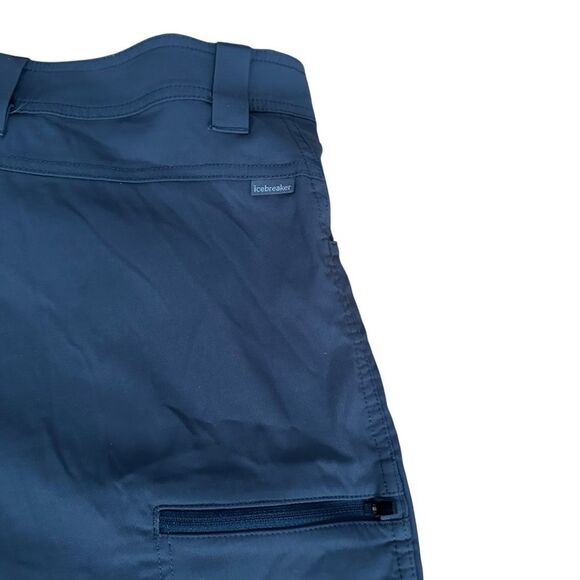 Icebreaker Men’s Elevation Stretch Pants Gray Size 32 - Picture 2 of 7
